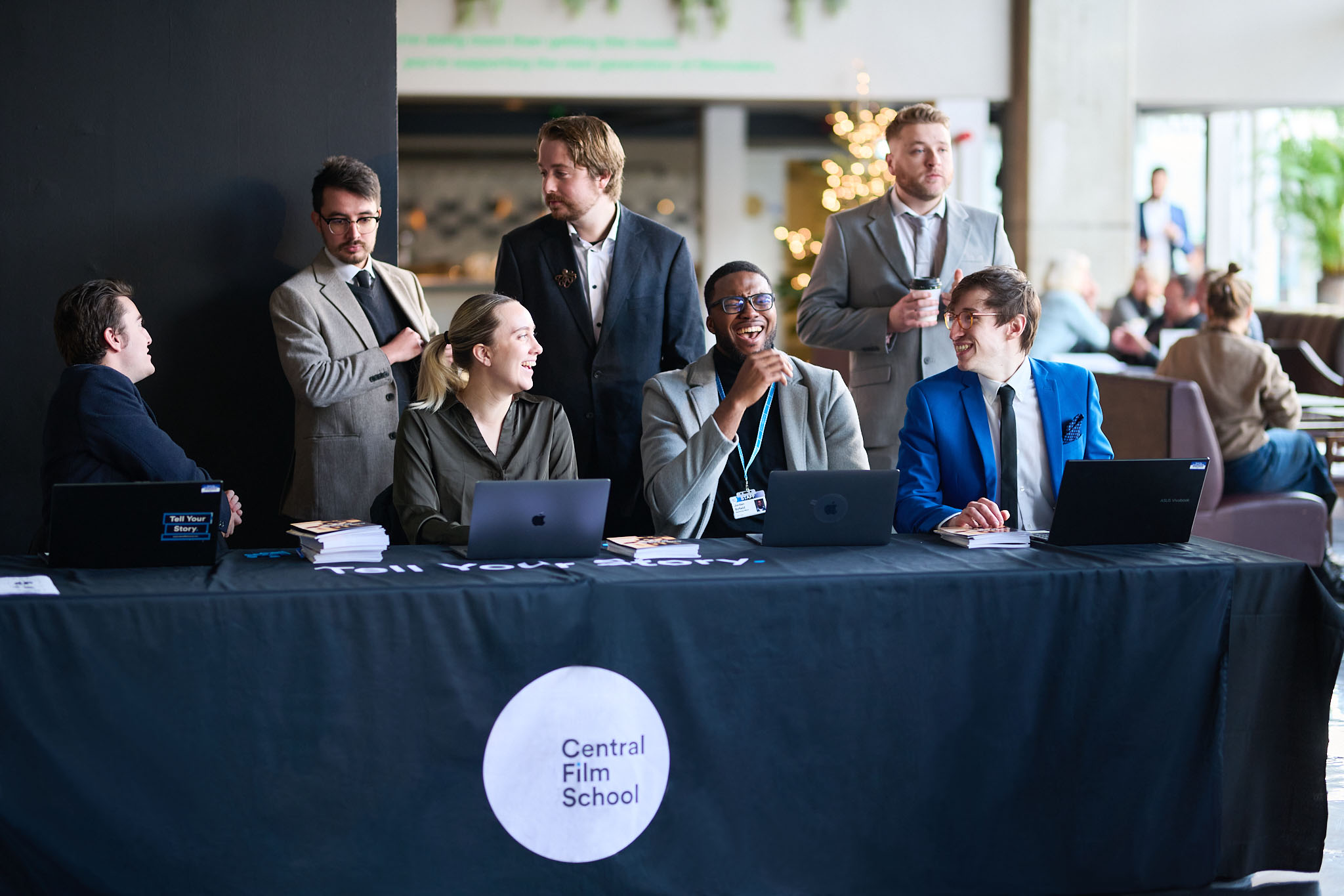 Group of university staff members